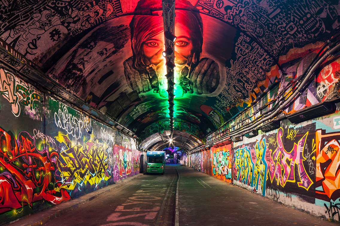 Leake Street underpass